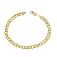 Load image into Gallery viewer, Yellow Gold Cuban, Mariner, Figaro, or Rope Bracelet Gold Filled High Polish Finish

