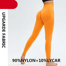 Load image into Gallery viewer, Yoga High Waist Push Up Seamless Sport Leggings Women Workout Pants Super Stretchy Gym Workout Tight Sport Leggings Lightweight Running Pants
