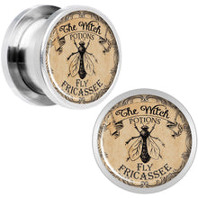 Load image into Gallery viewer, Witches Brew Fly Fricassee Halloween Plug Set  0G to 20mm
