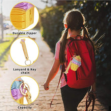 Load image into Gallery viewer, Zippered Pouch with Fidget Bubble Poppers and Bristles
