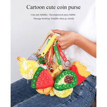 Load image into Gallery viewer, Zippered Pouch with Fidget Bubble Poppers and Bristles
