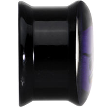 Load image into Gallery viewer, 5/8 Licensed Purple Devil emoji Acrylic Double Flare Plug Set

